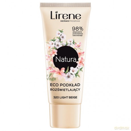 Lirene Natura (Eco Brightening Make Up Foundation) 30 ml - Shade: 320 Light Beige