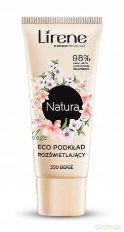 Lirene Natura (Eco Brightening Make Up Foundation) 30 ml - Shade: 350 Beige