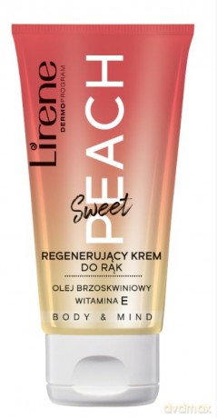 Lirene Regenerating hand cream Sweet Peach Body and Mind (Hand Cream) 50 ml