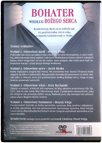 Bohater według Bożego serca [AUDIOBOOK] [CD]
