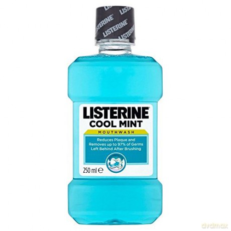 Listerine Mouthwash on plaque Coolmint - Volume: 250 ml