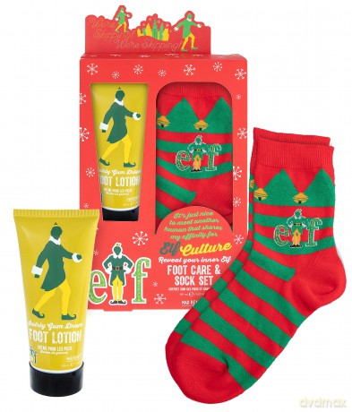 Mad Beauty Elf foot cream and socks gift set