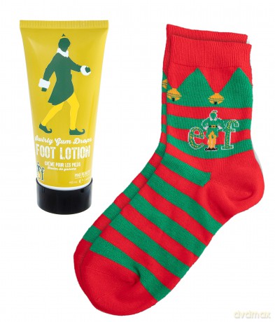 Mad Beauty Elf foot cream and socks gift set