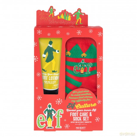 Mad Beauty Elf foot cream and socks gift set