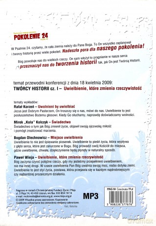 IV Konferencja Pokolenie 24 [AUDIOBOOK] [CD-MP3]