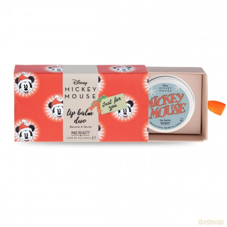 Mad Beauty Lip Balm Mickey Jingle All The Way (Lip Balm Duo) 2 x 12 g