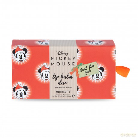 Mad Beauty Lip Balm Mickey Jingle All The Way (Lip Balm Duo) 2 x 12 g