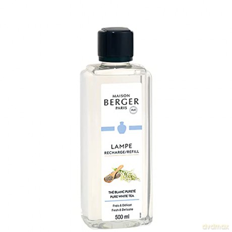 Maison Berger Paris Pure White Tea (Lampe Recharge/Refill) 500 ml