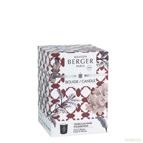 Maison Berger Paris Scented candle Prisme Wilderness black 240 g