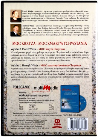 Moc Krzyża i moc Zmartwychwstania [AUDIOBOOK] [CD]