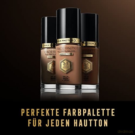 Max Factor Long-lasting makeup Facefinity 3 in 1 (All Day Flawless) 30 ml - Shade: 64C Rose Gold