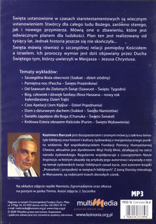 Historia Zbawienia w świętach Biblijnych [AUDIOBOOK] [CD-MP3]