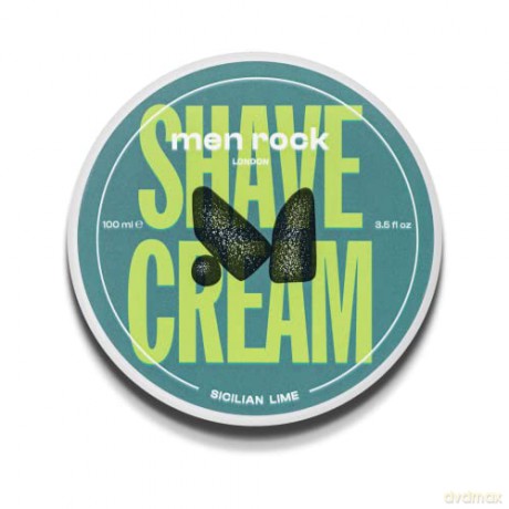 Men Rock London Krém na holení Sicilian Lime (Shave Cream) 100 g