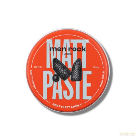 Men Rock London Men Rock Matt Paste - High Hold, Matt Finish - Volume: 30 ml