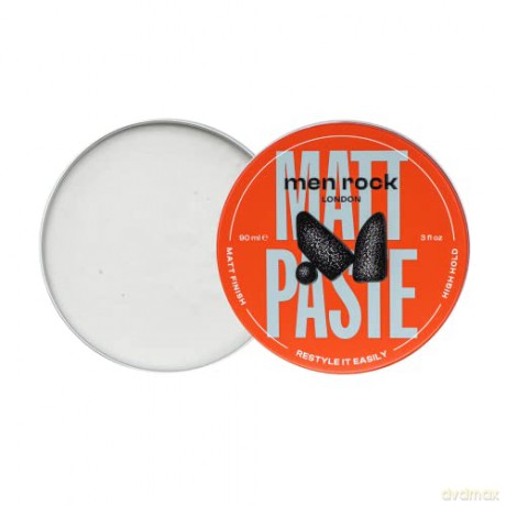 Men Rock London Men Rock Matt Paste - High Hold, Matt Finish - Volume: 90 ml