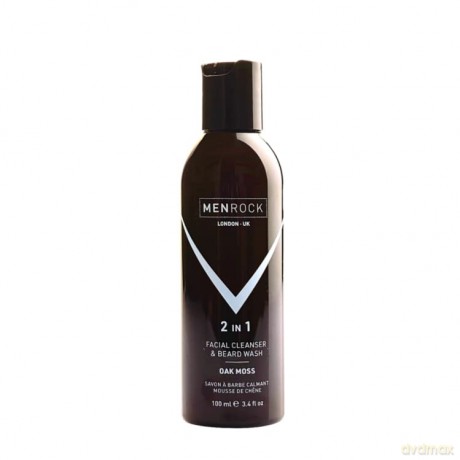 Men Rock London Mýdlo na vousy Oak Moss (Soothing Beard Wash) 100 ml
