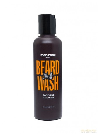 Men Rock London Mýdlo na vousy Oak Moss (Soothing Beard Wash) 100 ml