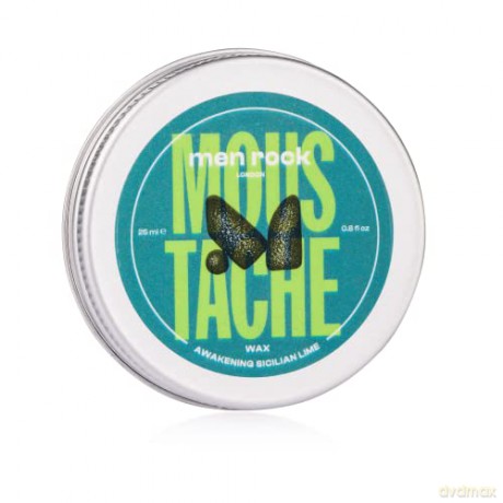 Men Rock London Vosk na vousy Sicilian Lime (Awakening Moustache Wax) 25 ml