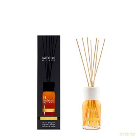 Millefiori Milano Aroma diffuser Natu ral Wood and orange flowers 100 ml