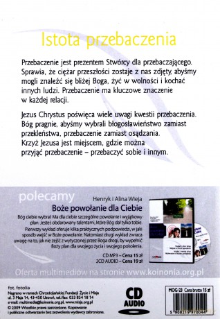 Istota Przebaczenia [AUDIOBOOK] [CD]