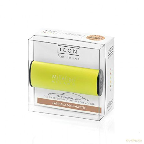 Millefiori Milano Car fragrance Icon Classic Sandalwood and bergamot