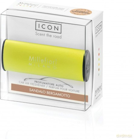 Millefiori Milano Car fragrance Icon Classic Sandalwood and bergamot