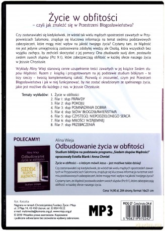 Życie w obfitości [AUDIOBOOK] [CD-MP3]