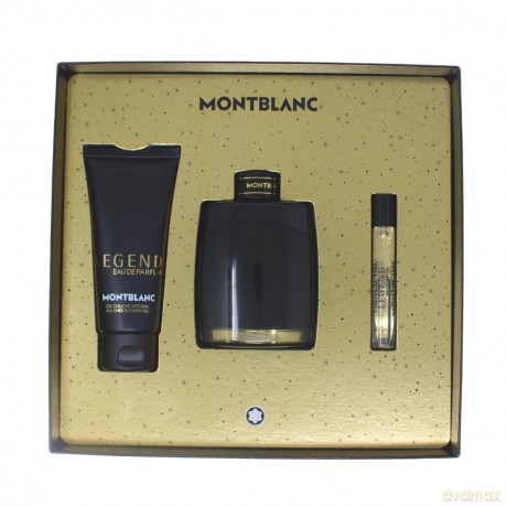 Montblanc Legend - woda perfumowana 100 ml + sprchový gel 100 ml + woda perfumowana 7,5 ml