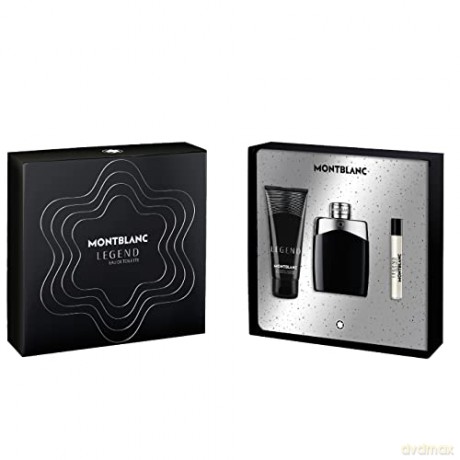 Montblanc Legend - woda toaletowa 100 ml + sprchový gel 100 ml + woda toaletowa 7,5 ml