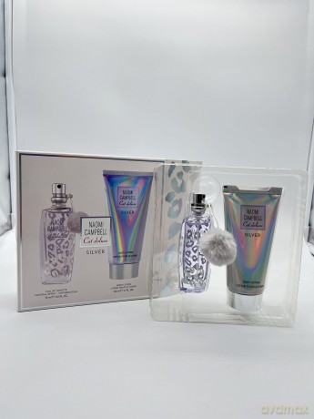 Naomi Campbell Cat Deluxe Silver - woda toaletowa 15 ml + body lotion 50 ml