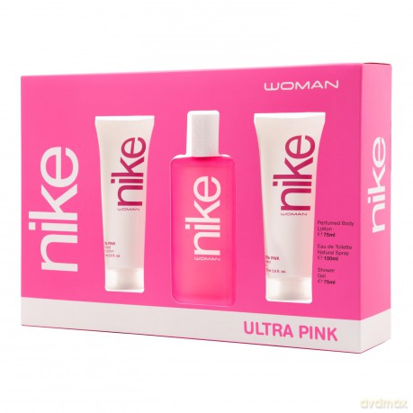 Nike Ultra Pink Woman - woda toaletowa 100 ml + shower gel 75 ml + body lotion 75 ml