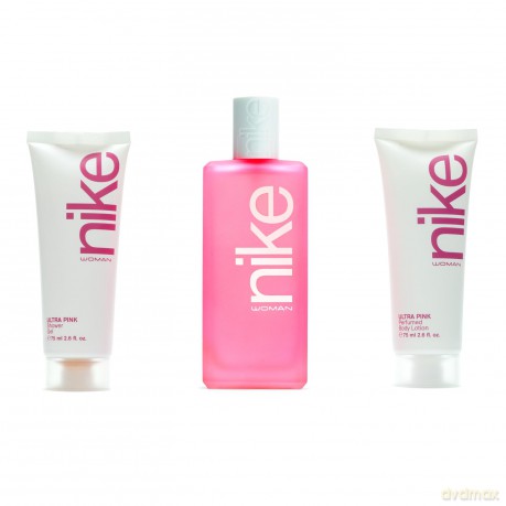 Nike Ultra Pink Woman - woda toaletowa 100 ml + shower gel 75 ml + body lotion 75 ml