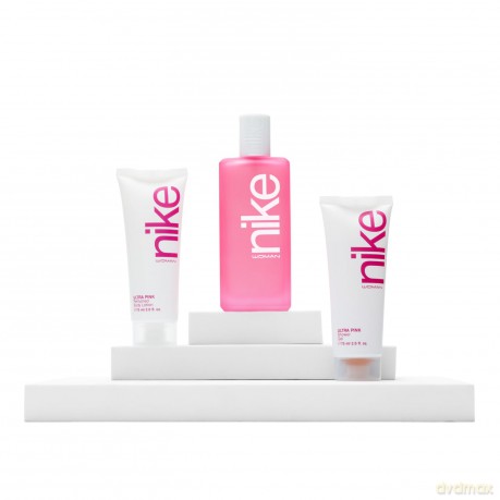 Nike Ultra Pink Woman - woda toaletowa 100 ml + shower gel 75 ml + body lotion 75 ml