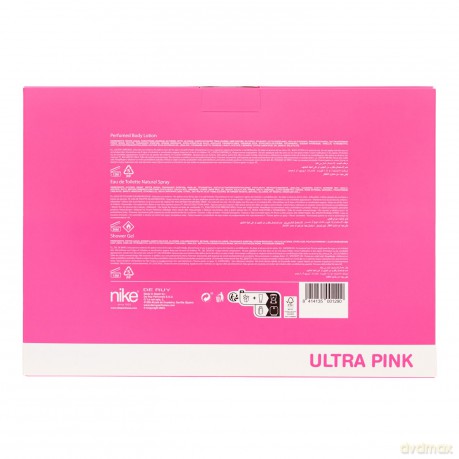 Nike Ultra Pink Woman - woda toaletowa 100 ml + shower gel 75 ml + body lotion 75 ml