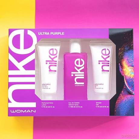 Nike Ultra Purple Woman - woda toaletowa 100 ml + shower gel 75 ml + body lotion 75 ml