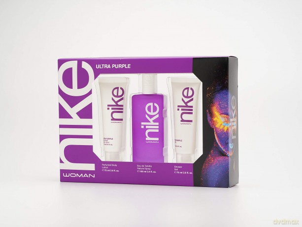Nike Ultra Purple Woman - woda toaletowa 100 ml + shower gel 75 ml + body lotion 75 ml