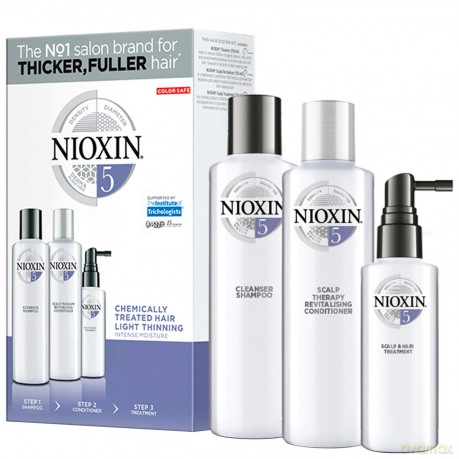 Nioxin Gift Set for Chemically Treated Hair System 5