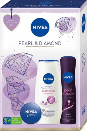 Nivea A gift box with intensive care and a sensual scent
