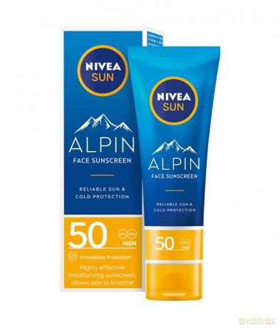 Nivea Sun Alpin SPF 50 50 ml sunscreen