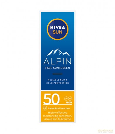 Nivea Sun Alpin SPF 50 50 ml sunscreen