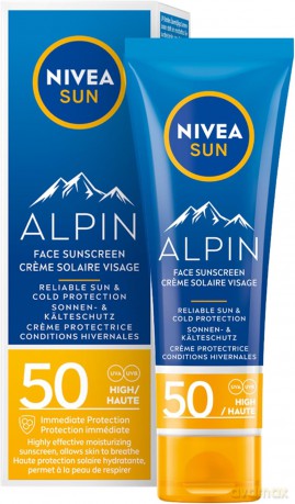Nivea Sun Alpin SPF 50 50 ml sunscreen