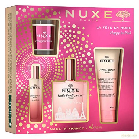 Nuxe Happy in Pink body care gift set