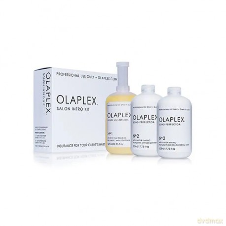 Olaplex Set for colored or chemically treated hair (Salon Intro Kit) 3 x 525 ml
