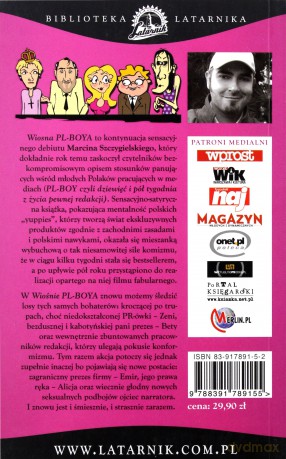 Wiosna PL-BOYA - Marcin Szczygielski [KSIĄŻKA]