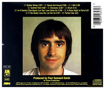 Chris De Burgh: At The End Of A Perfect Day [CD]