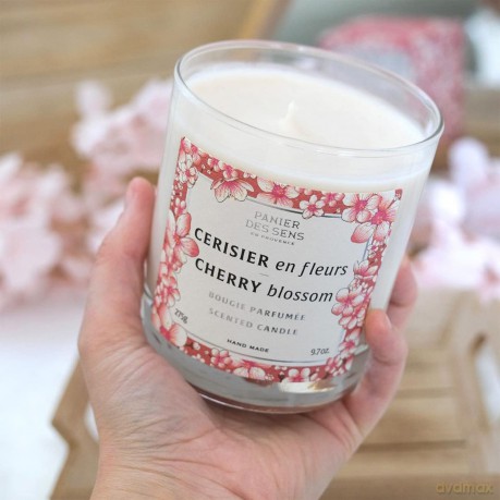 Panier des Sens Scented candle Home Cherry Blossom (Scented Candle) 275 g
