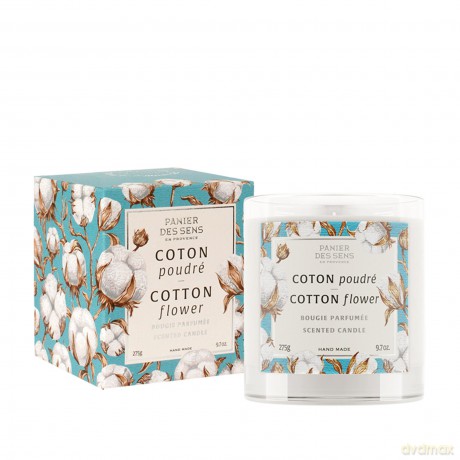 Panier des Sens Scented candle Home Cotton Flower (Scented Candle) 275 g