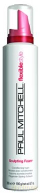 Paul Mitchell Caring styling mousse for flexible reinforcement hairstyle Flexible Style (Sculpting Foam) 200 ml - Volume: 200 ml
