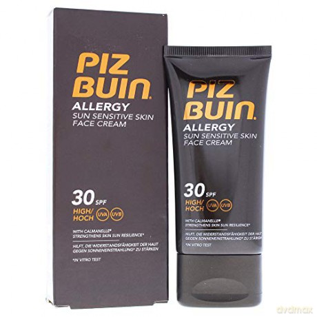 Piz Buin Sunscreen for Face SPF 30 (Allergy Face Care) 50 ml