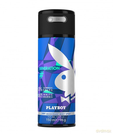 Playboy Generation for Men - deodorant ve spreji - Volume: 150 ml